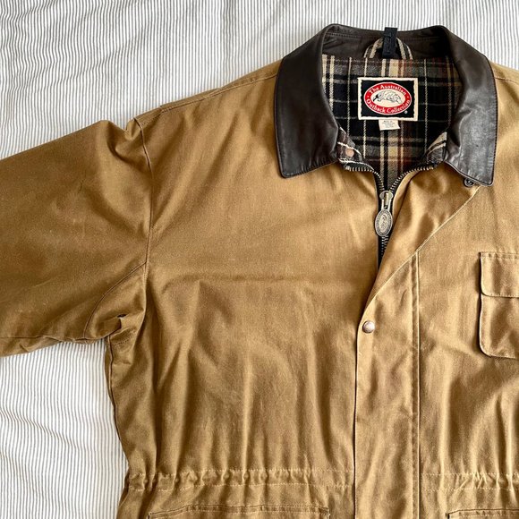 Australian Outback Vintage Oilskin Field Jacket - Picture 4 of 14